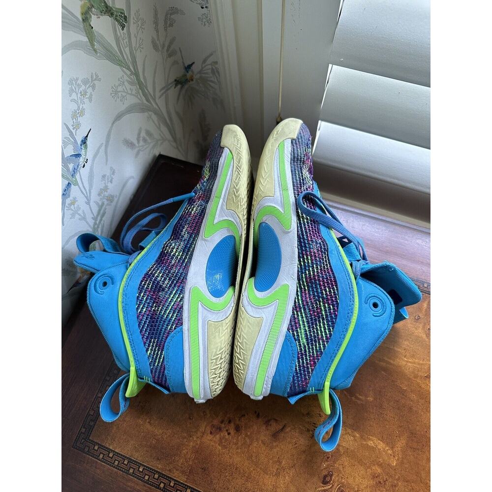 Size 8- Luka Doncic x Air Jordan 36 PF Low Laser Blue Youth 5.5, W 8. EUR 38 - Picture 7 of 9